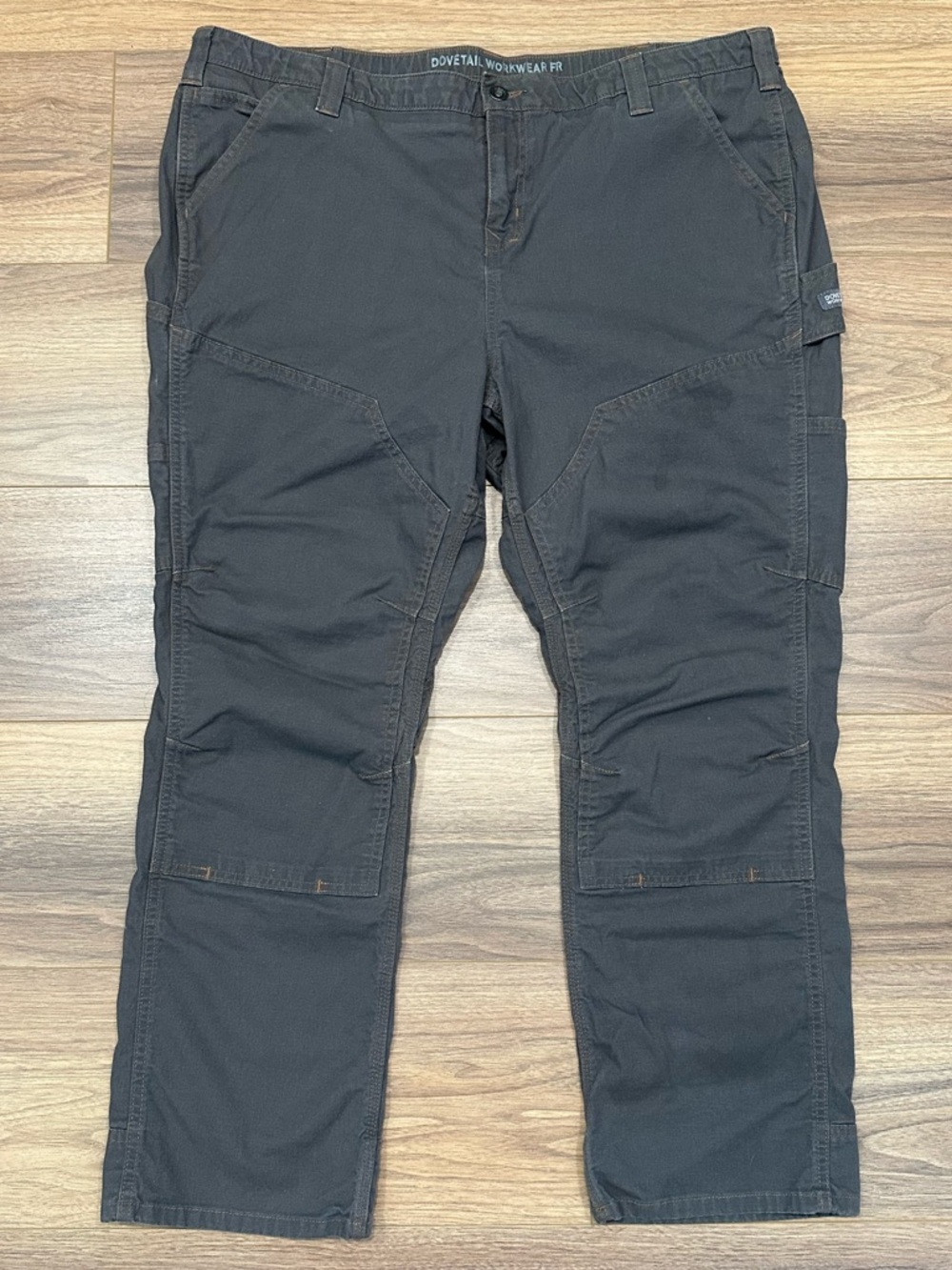 Dovetail Britt Utility Pant Flame Resistant in Gray Size 18